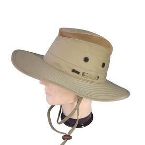 Outback Trading Co Koala Pouch Water Resistant Size L Safari Brown Packable Hat